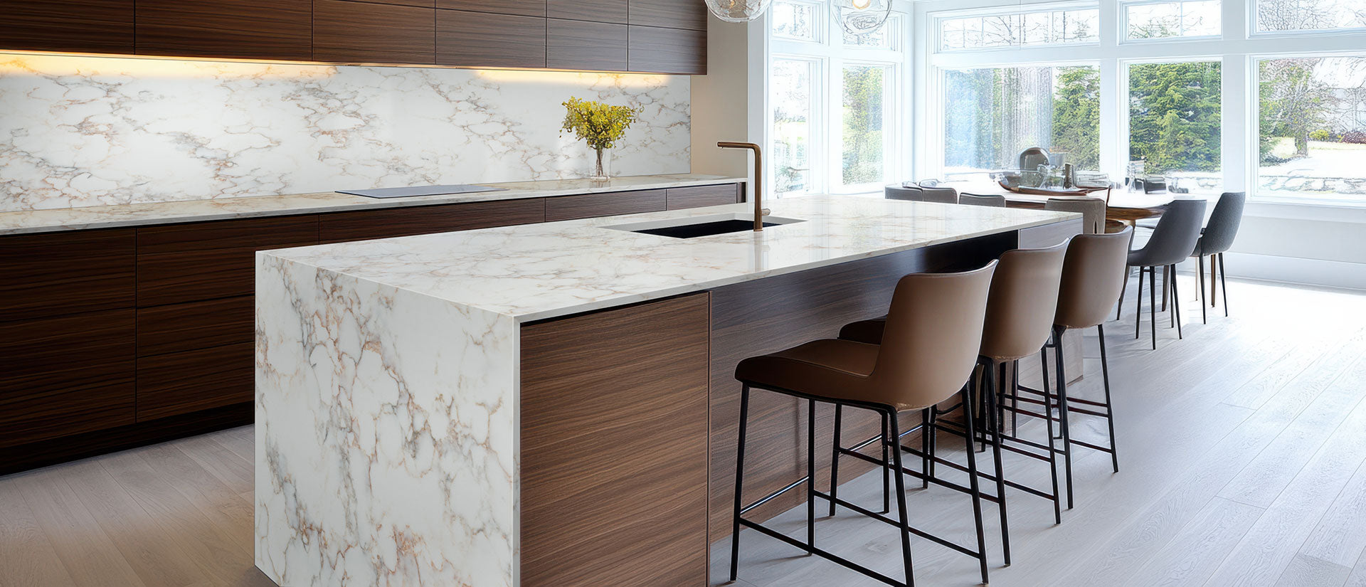 Calacatta Cinela Countertops - Shop at Home Craft Studio - 6