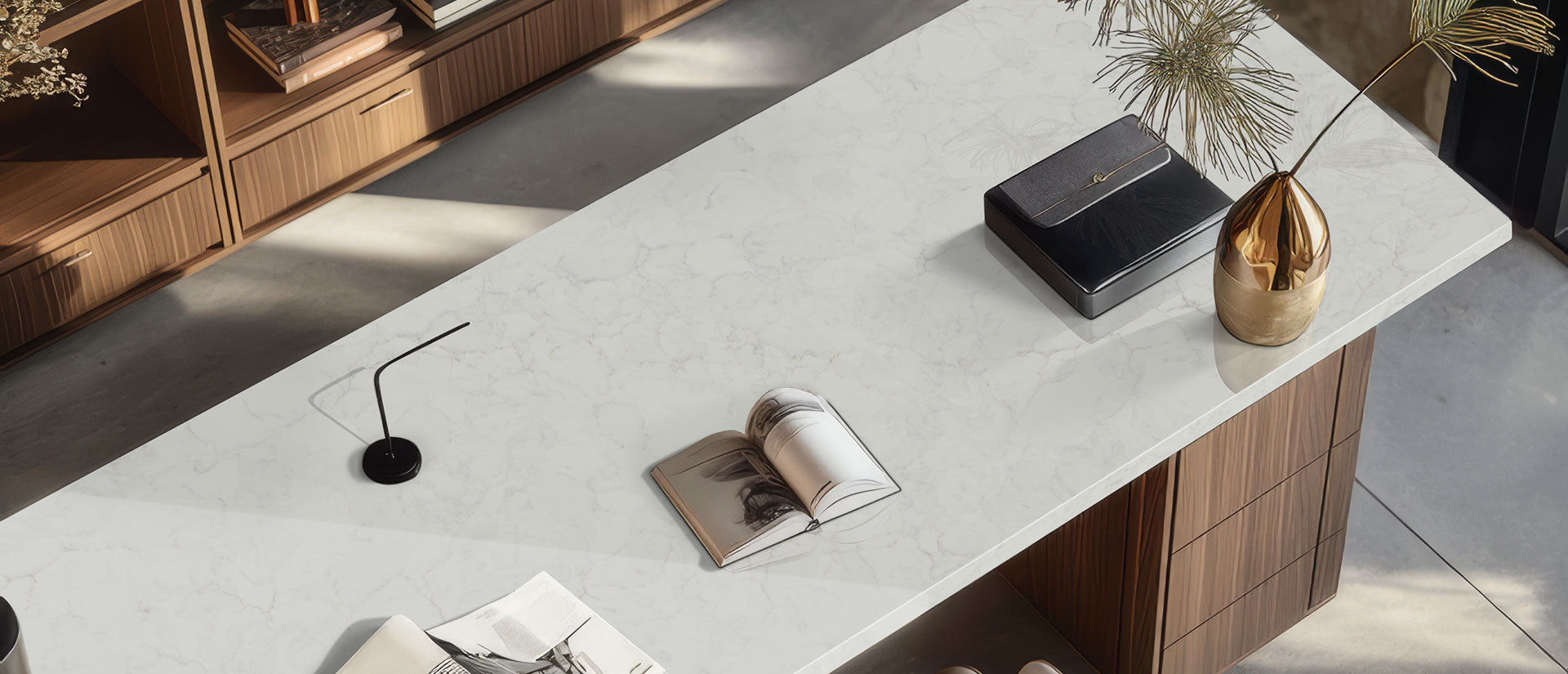 Calacatta Fioressa Countertops - Shop at Home Craft Studio - 5