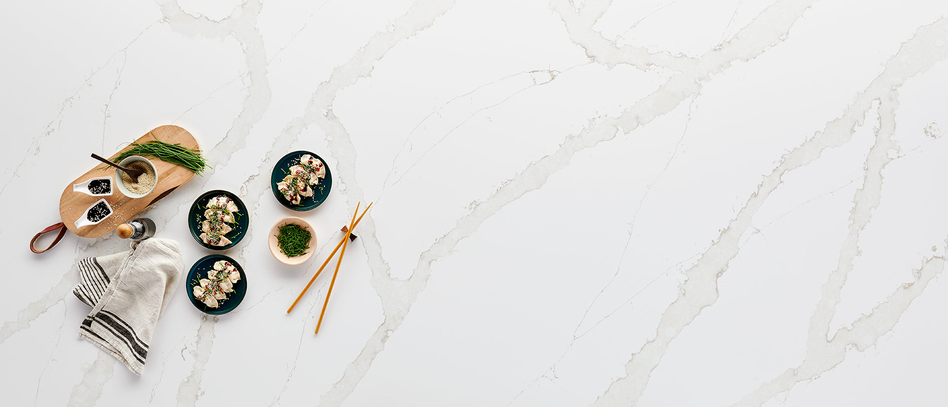 Calacatta Goa Countertops - Shop at Home Craft Studio - 3