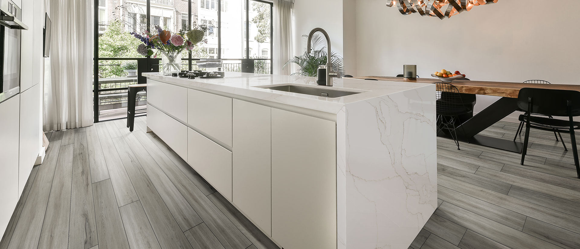 Calacatta Izaro Countertops - Shop at Home Craft Studio - 8