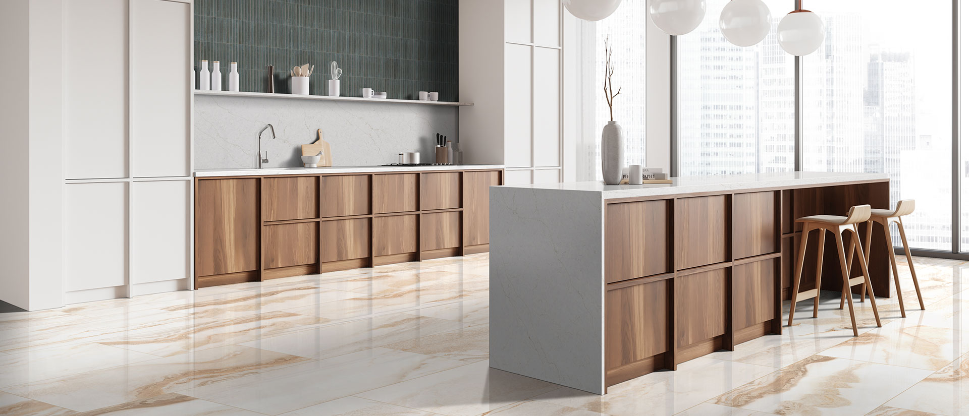Calacatta Karmelo Countertops - Shop at Home Craft Studio - 5