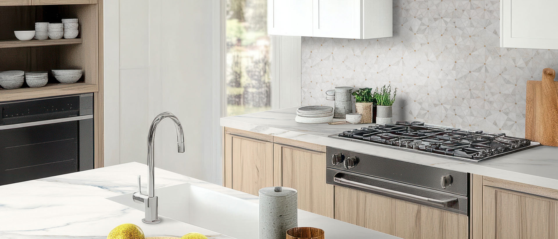 Calacatta Lapiza Countertops - Shop at Home Craft Studio - 6