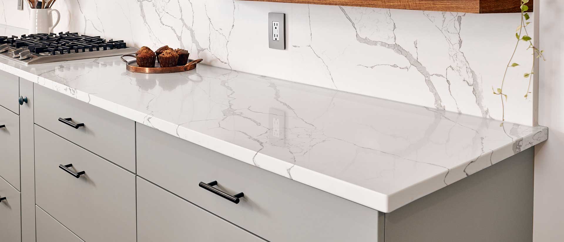 Calacatta Laza Countertops - Shop at Home Craft Studio - 5