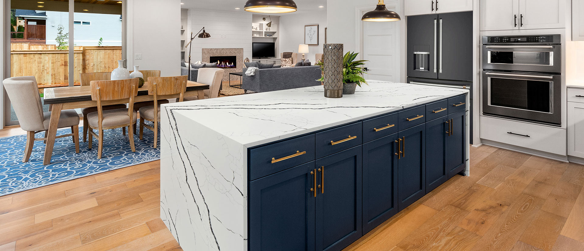 Calacatta Laza Night Countertops - Shop at Home Craft Studio - 6