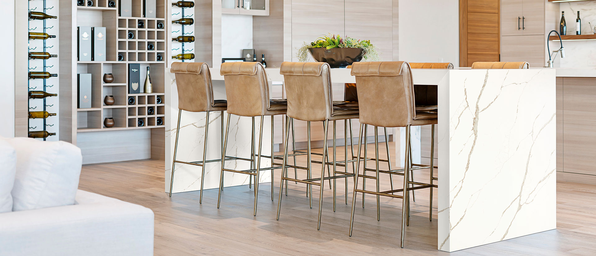 Calacatta Laza Oro Countertops - Shop at Home Craft Studio - 3