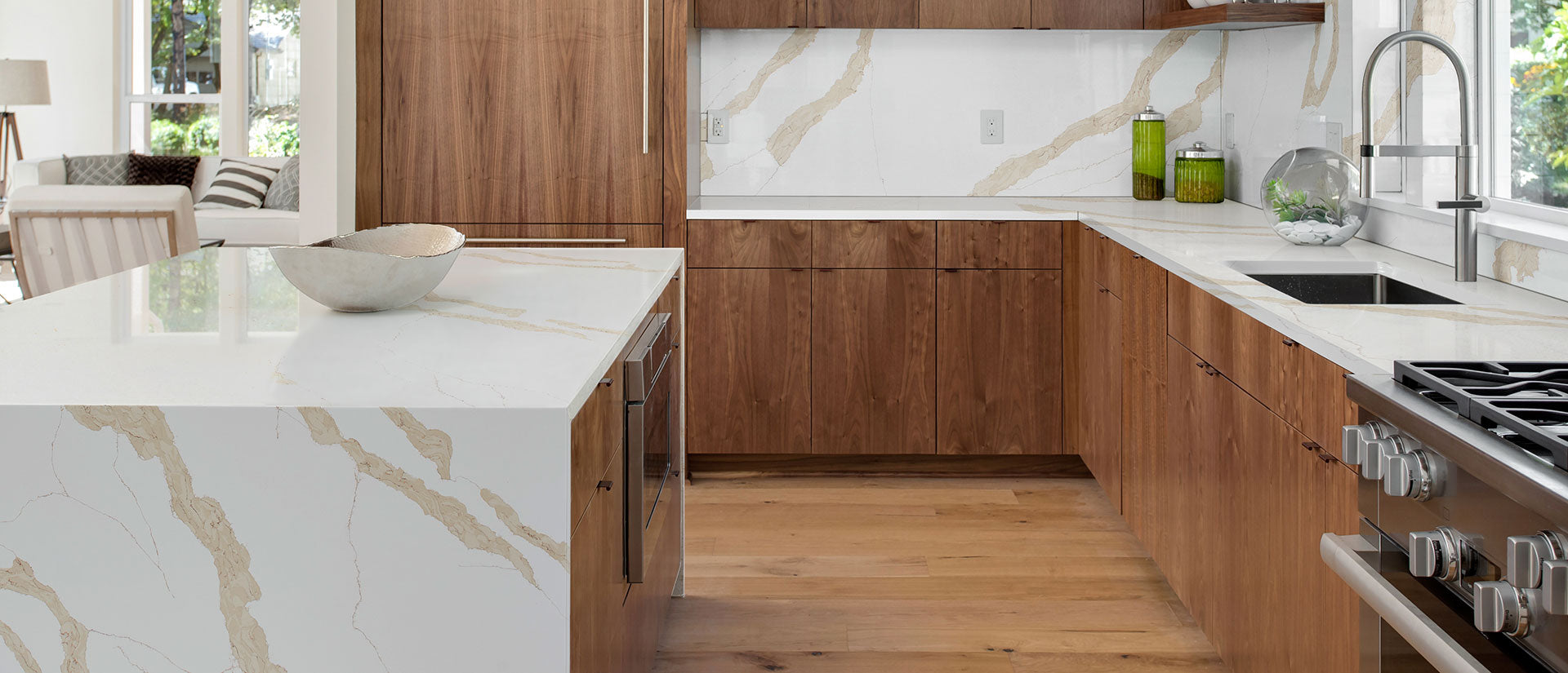 Calacatta Leon Gold Countertops - Shop at Home Craft Studio - 6