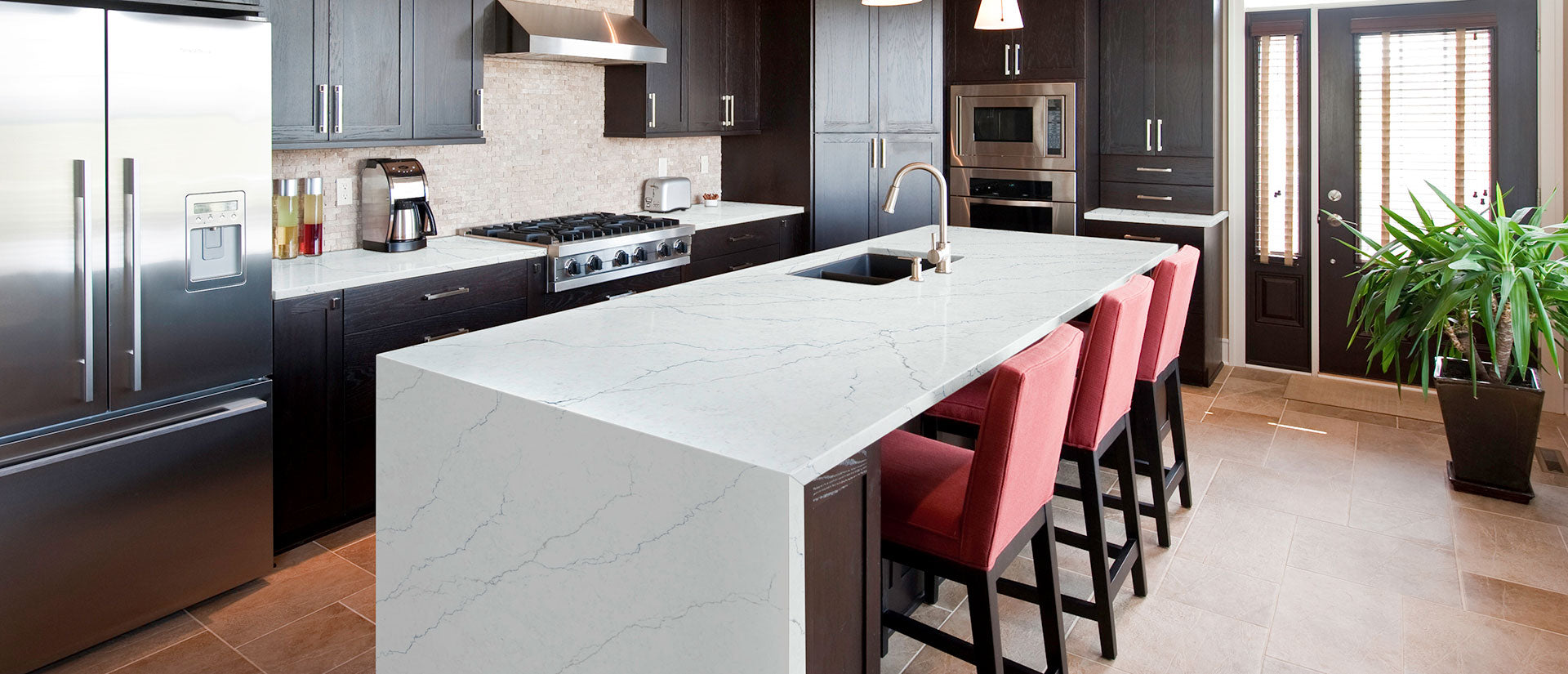 Calacatta Miraggio Cielo Countertops - Shop at Home Craft Studio - 8