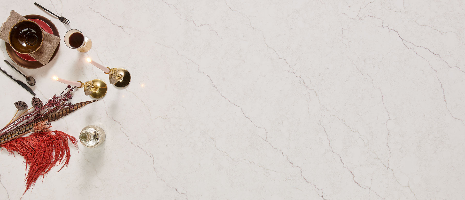 Calacatta Miraggio Sienna Countertops - Shop at Home Craft Studio - 2
