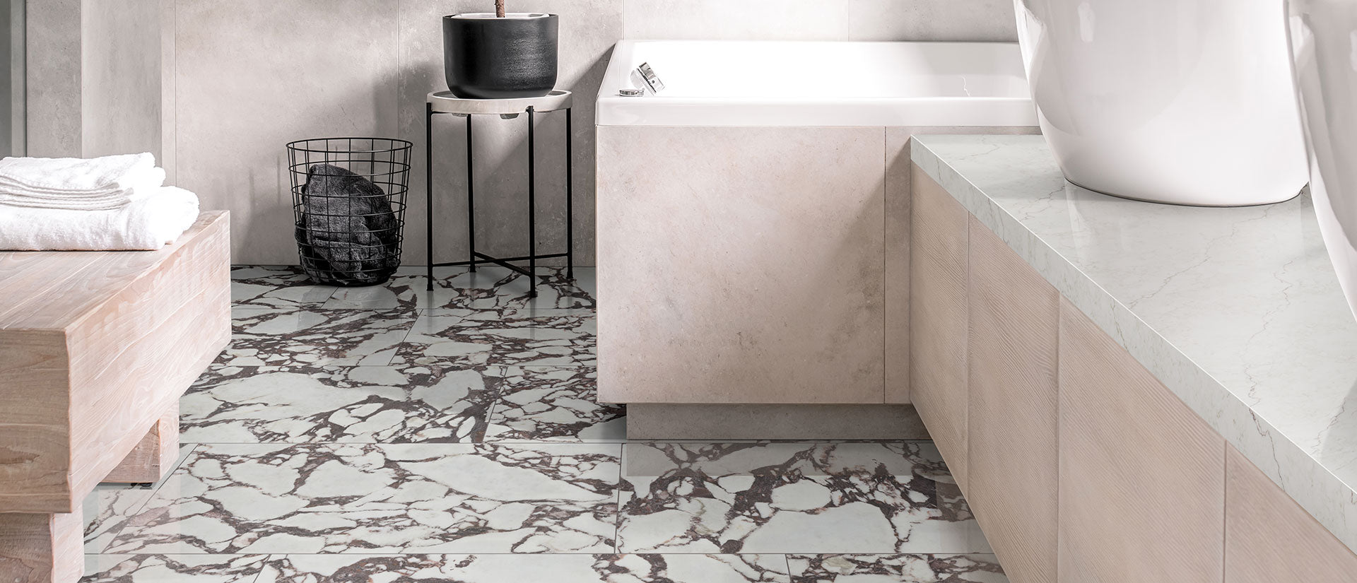 Calacatta Miraggio Sienna Countertops - Shop at Home Craft Studio - 5