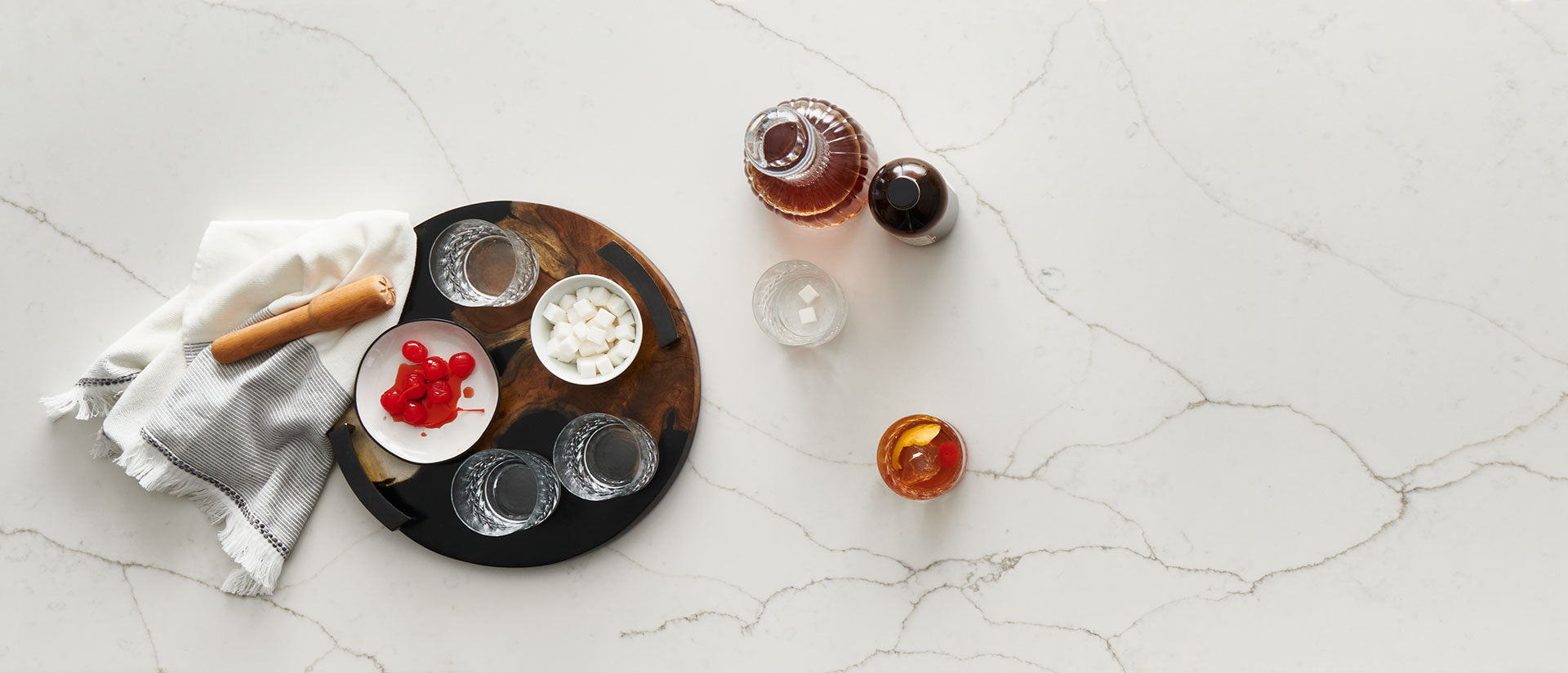 Calacatta Prado Countertops - Shop at Home Craft Studio - 2
