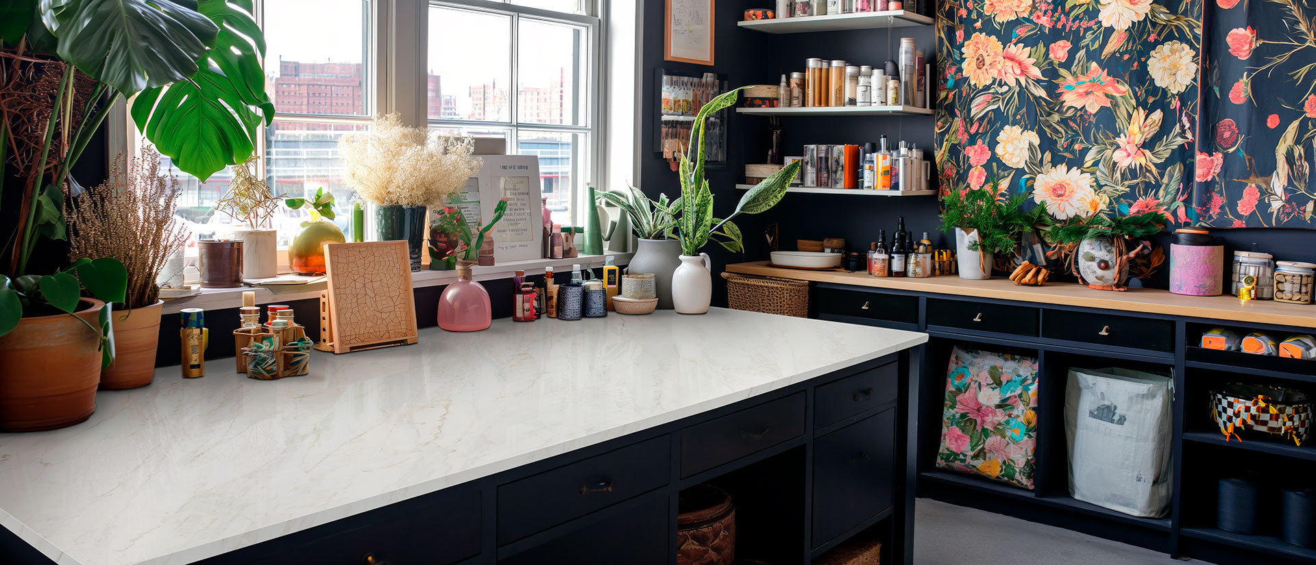 Calacatta Premata Countertops - Shop at Home Craft Studio - 7