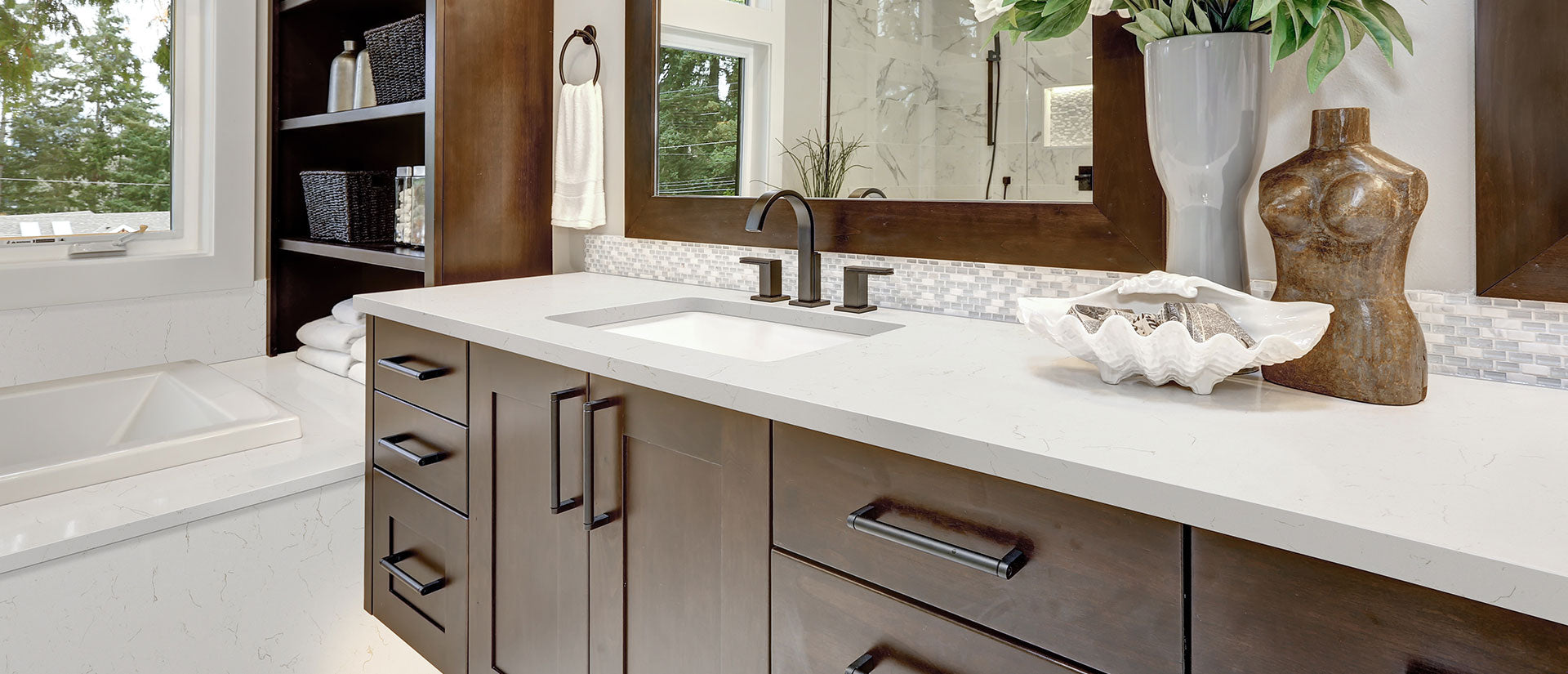Carrara Trigato Countertops - Shop at Home Craft Studio - 8