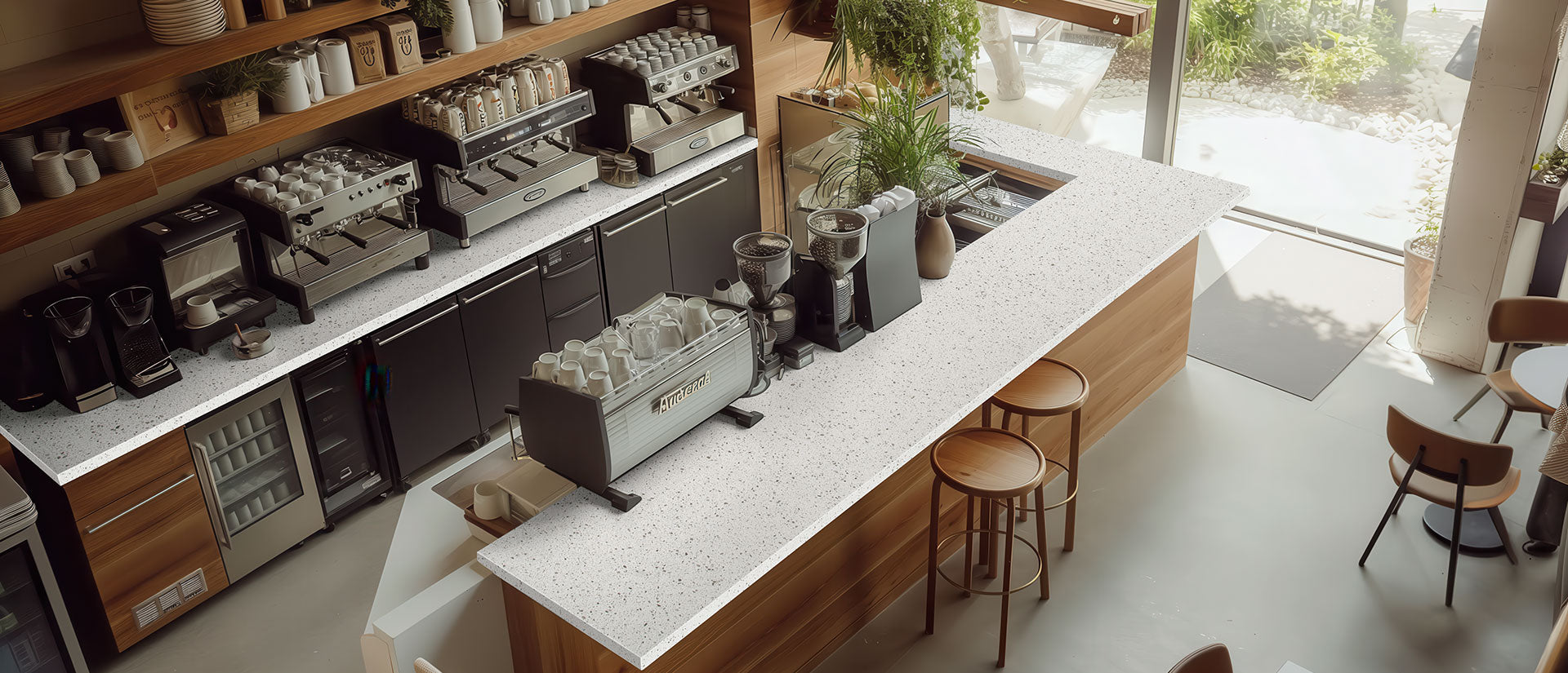 Iced White Countertops - Shop at Home Craft Studio - 6