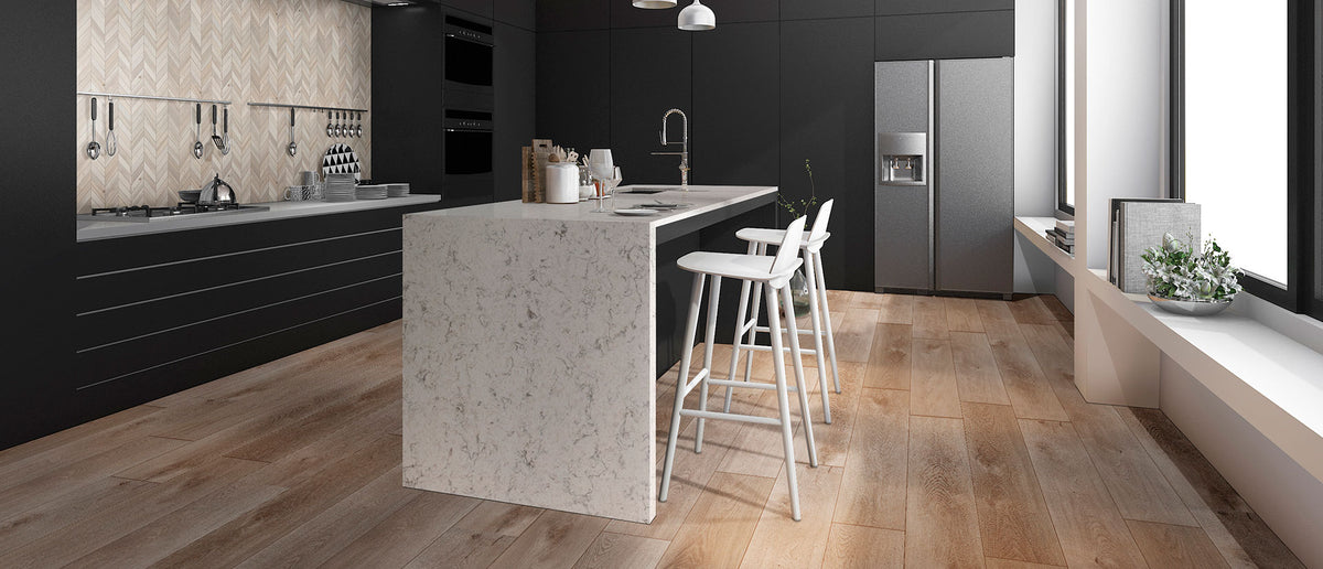 MSI Mara Blanca Quartz Countertop Countertops - Shop at Home Craft Studio - 4