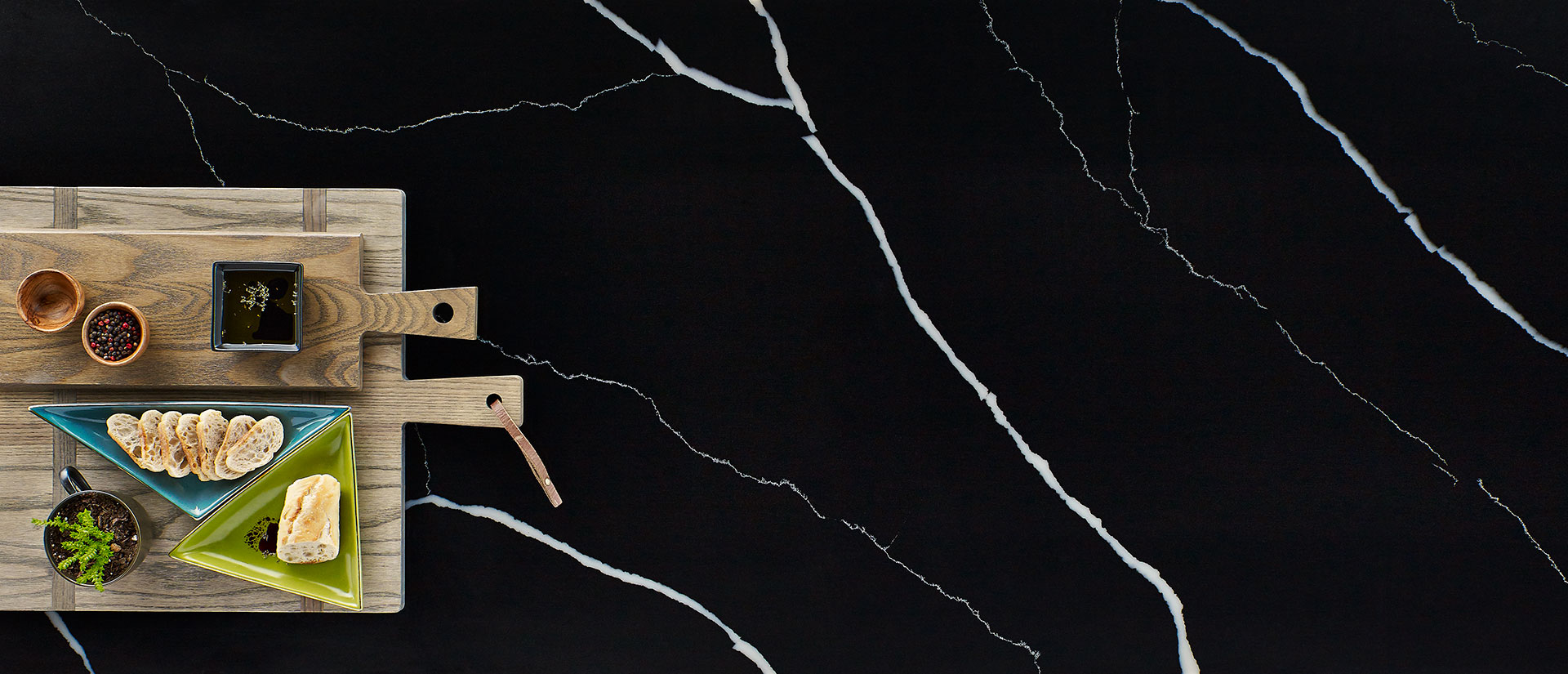 Marquina Midnight Countertops - Shop at Home Craft Studio - 3