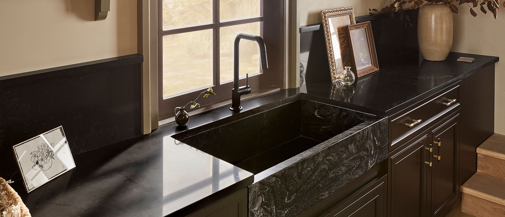 Midnight Corvo Countertops - Shop at Home Craft Studio - 11