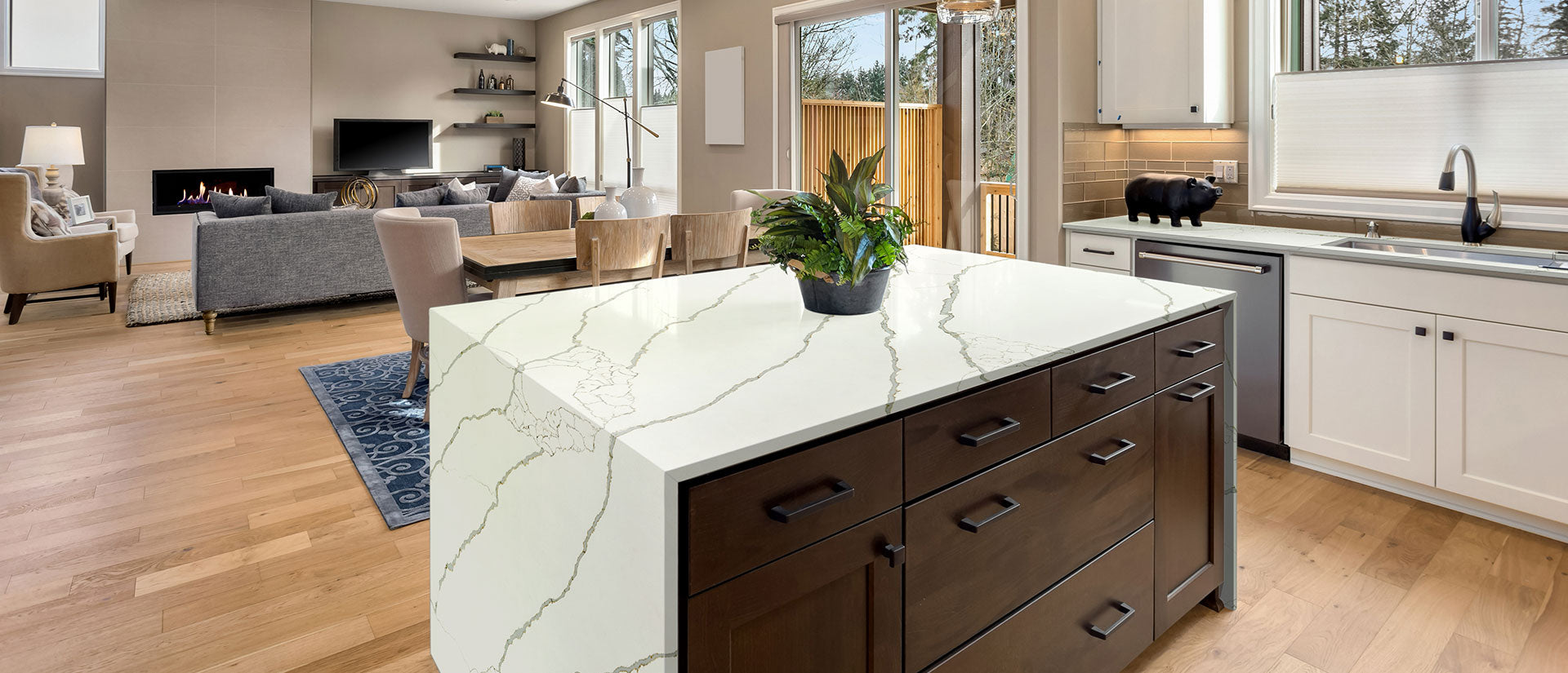 New Calacatta Laza Gold Countertops - Shop at Home Craft Studio - 5