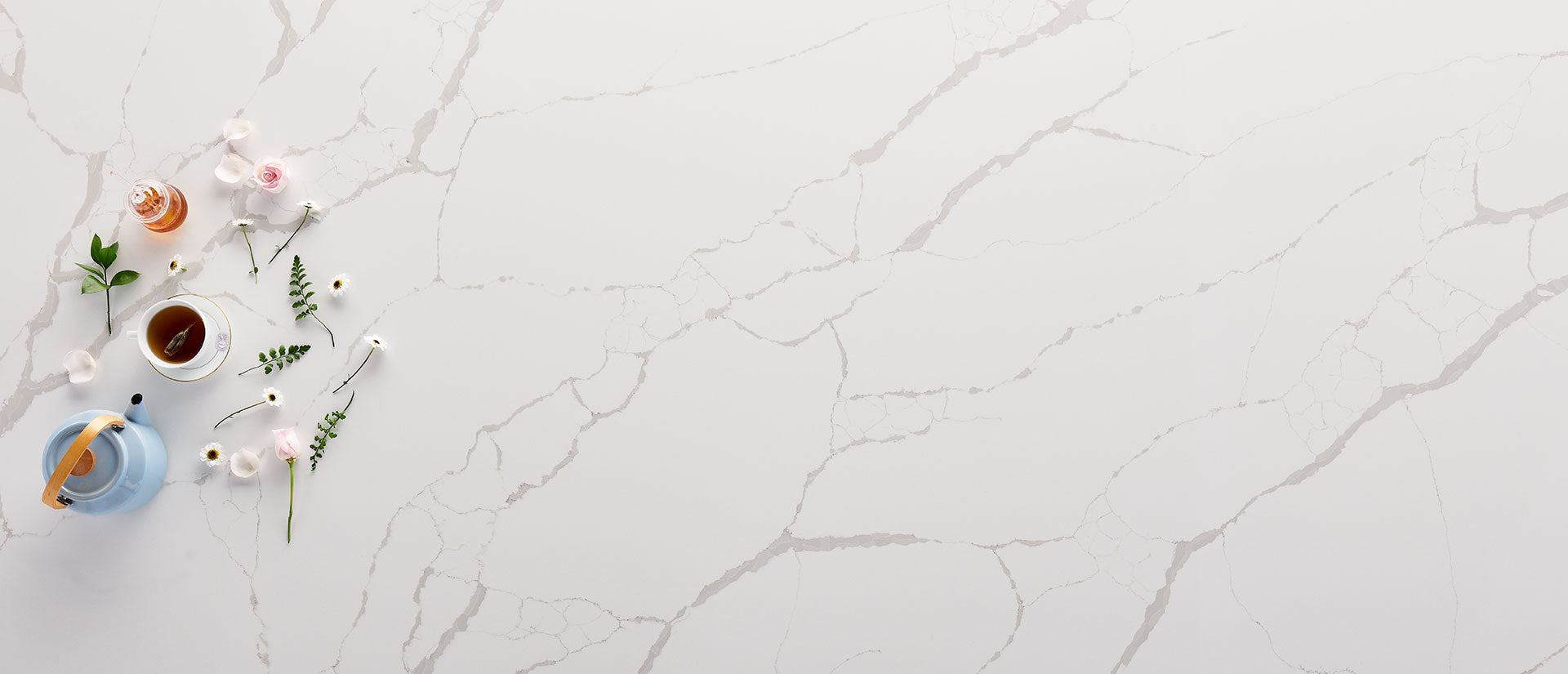 New Calacatta Laza Countertops - Shop at Home Craft Studio - 3