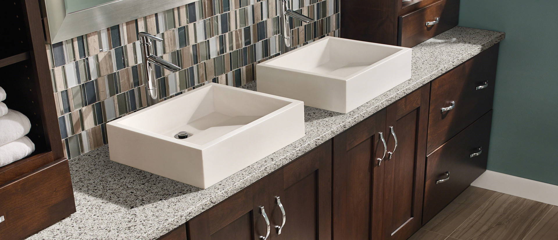 Peppercorn White Countertops - Shop at Home Craft Studio - 4