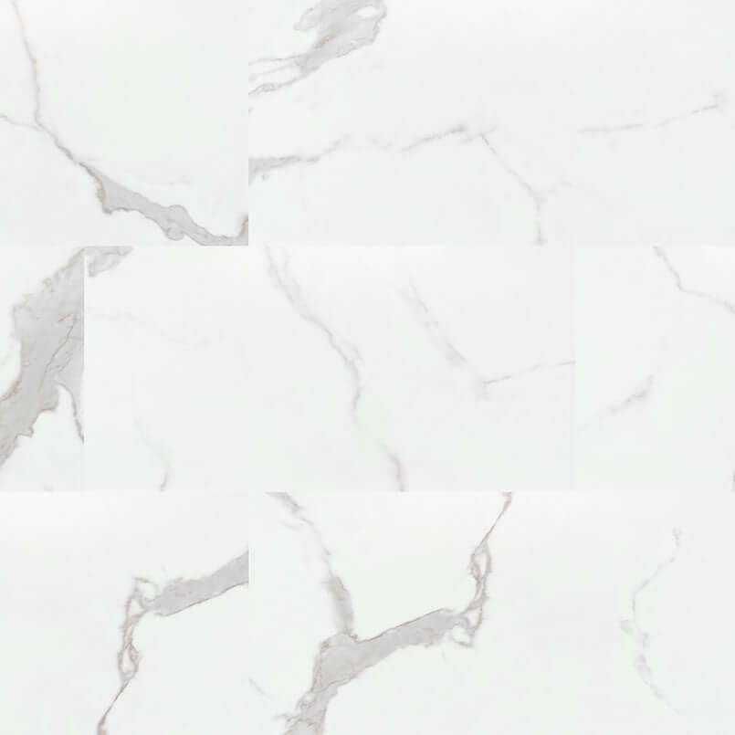 TRECENTO CALACATTA MARBELLO Luxury Vinyl Tile - Shop at Home Craft Studio - 1