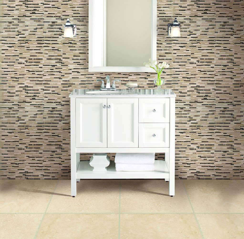 TUSCANY IVORY 12X12 Floor or Wall Tile - Shop at Home Craft Studio - 5