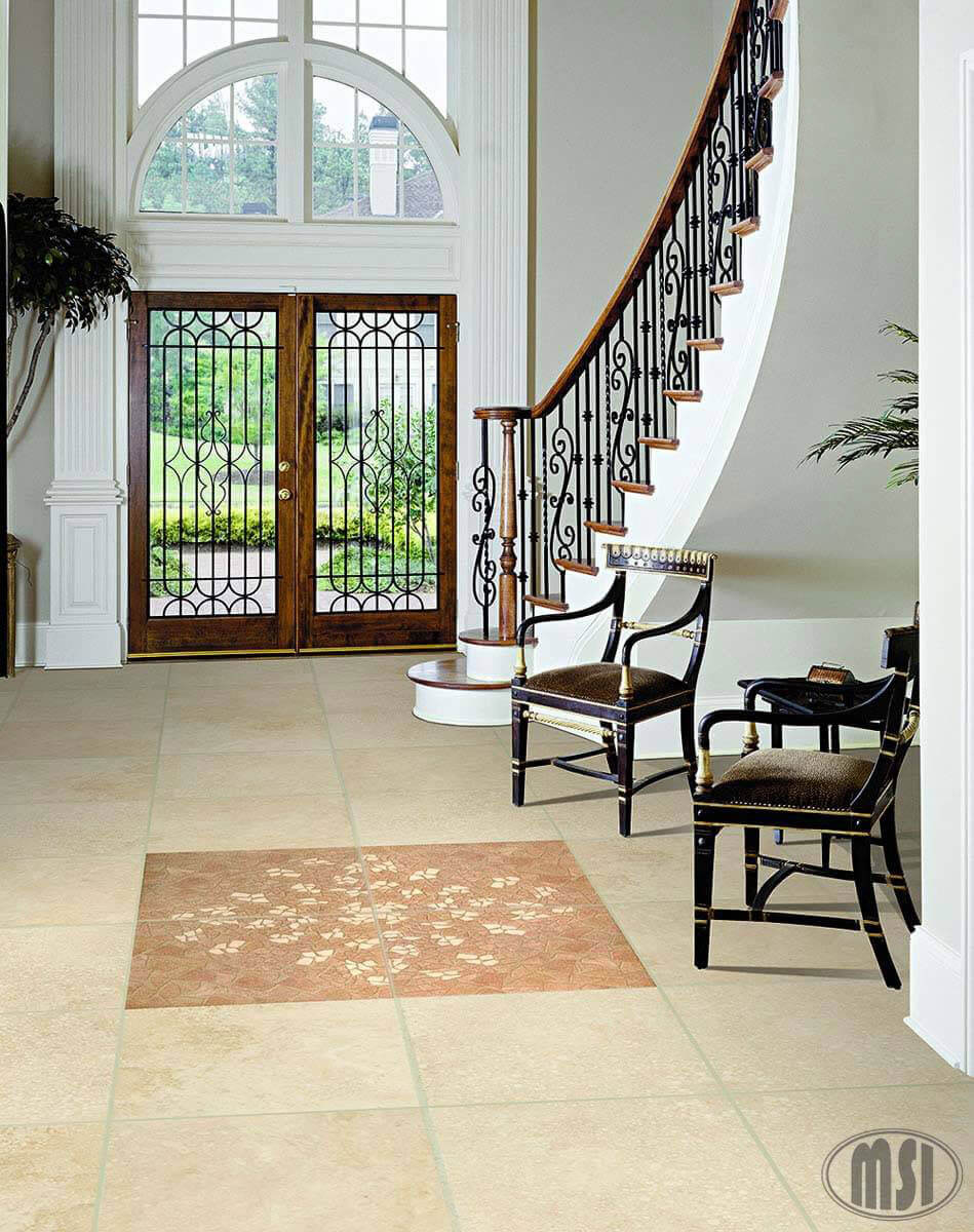 TUSCANY IVORY 12X12 Floor or Wall Tile - Shop at Home Craft Studio - 6
