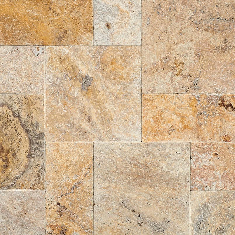 TUSCANY SCABAS HUFCB VERSAILLES PATTERN Travertine Tile - Shop at Home Craft Studio - 11