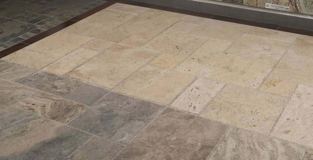 Tuscany Beige Versailles Hufc Pattern Outdoor Tile - Shop at Home Craft Studio - 2