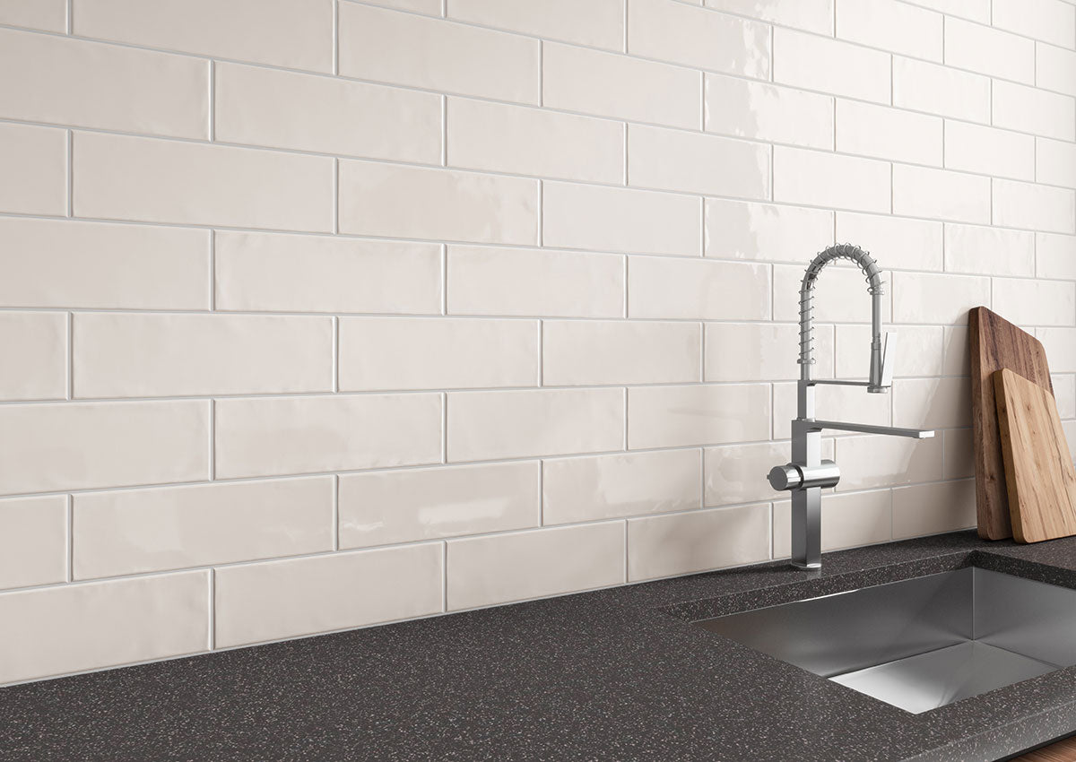 URBANO CREMA 4X12 GLOSSY BULLNOSE Bullnose, Wall Tile - Shop at Home Craft Studio - 5