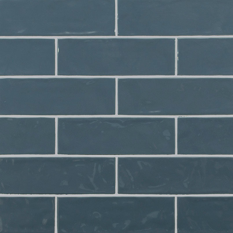 URBANO NAVY 4X12 GLOSSY BULLNOSE Bullnose - Shop at Home Craft Studio - 4