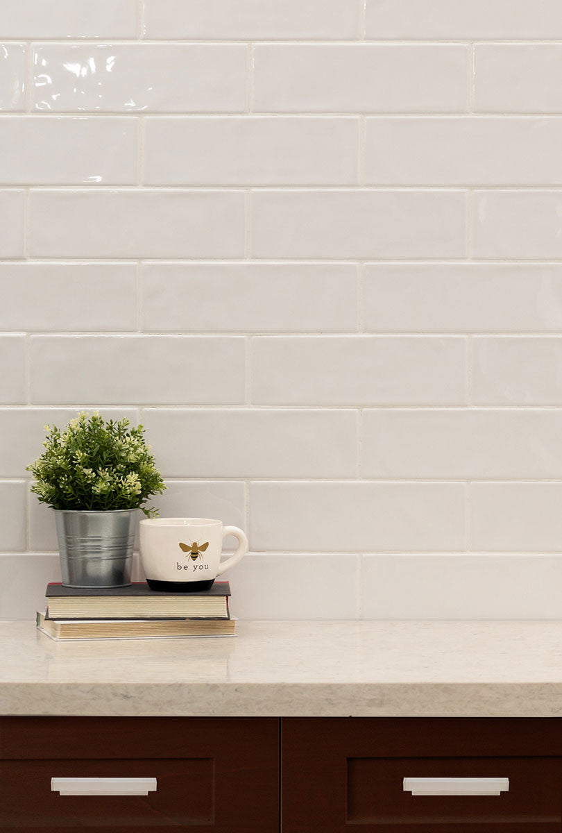 URBANO PURE 4X12 GLOSSY BULLNOSE Wall Tile, Bullnose - Shop at Home Craft Studio - 9
