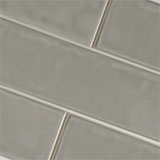 URBANO WARM CONCRETE 4X12 BULLNOSE GLOSSY Bullnose, Finishing Pieces - Shop at Home Craft Studio - 6