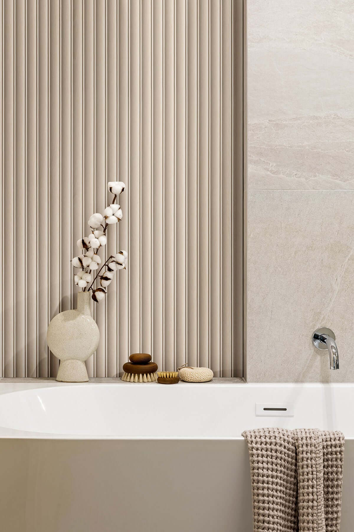 URBANSLAT FLUTE MAPLE 16X48 Wall Tile - Shop at Home Craft Studio - 5