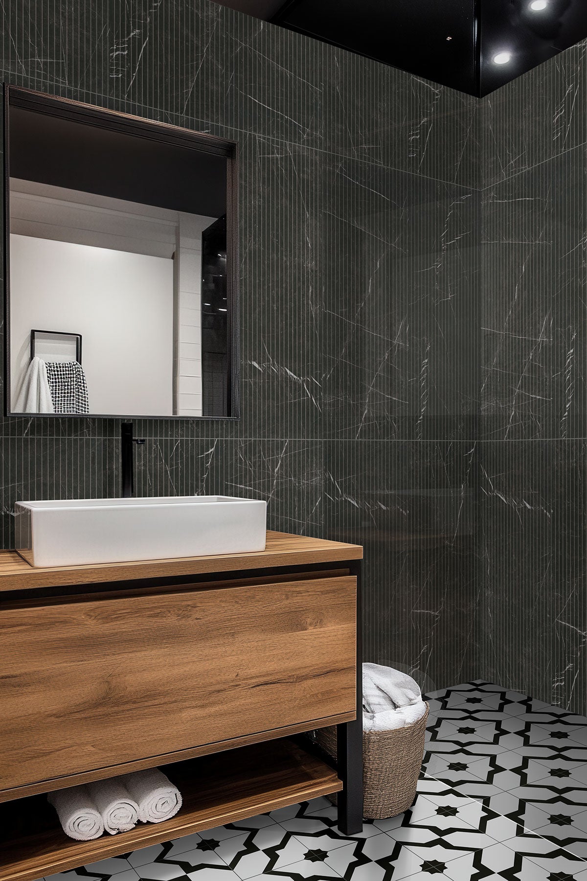 Urbanslat Marmi Noir 16X48 Wall Tile - Shop at Home Craft Studio - 8