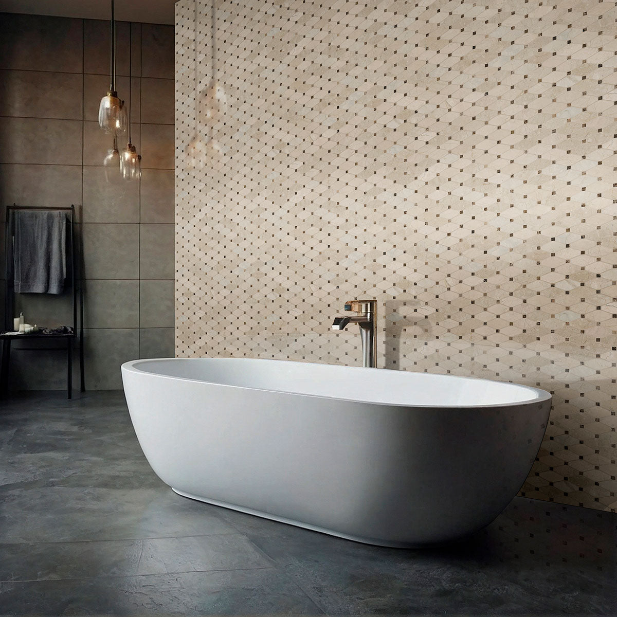VALENCIA BLEND ELONGATED Mosaic, Wall Tile - Shop at Home Craft Studio - 3