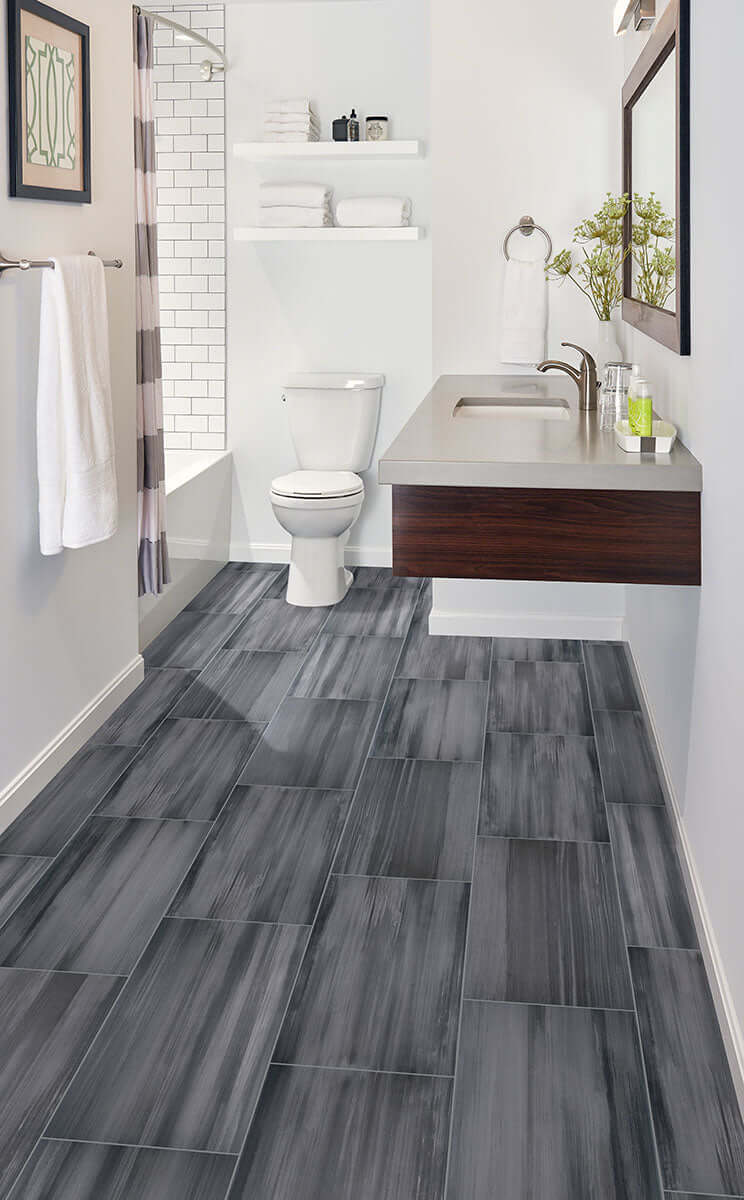 WATERCOLOR GRAPHITE 12X24 Floor or Wall Tile - Shop at Home Craft Studio - 7