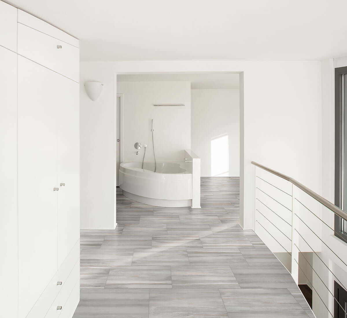 WATERCOLOR GRIGIO 3.5X24 BULLNOSE Bullnose, Finishing Pieces - Shop at Home Craft Studio - 9