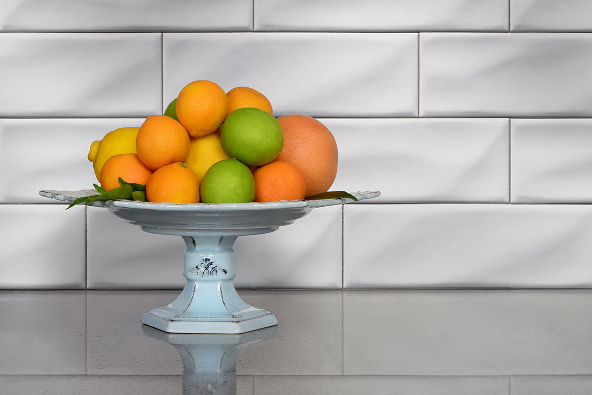 WHISPER WHITE GLAZED HANDCRAFTED Subway Tile - Shop at Home Craft Studio - 14