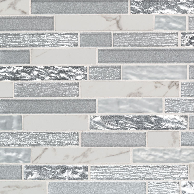 WHISTLER ICE INTERLOCKING Wall Tile, Mosaic - Shop at Home Craft Studio - 1