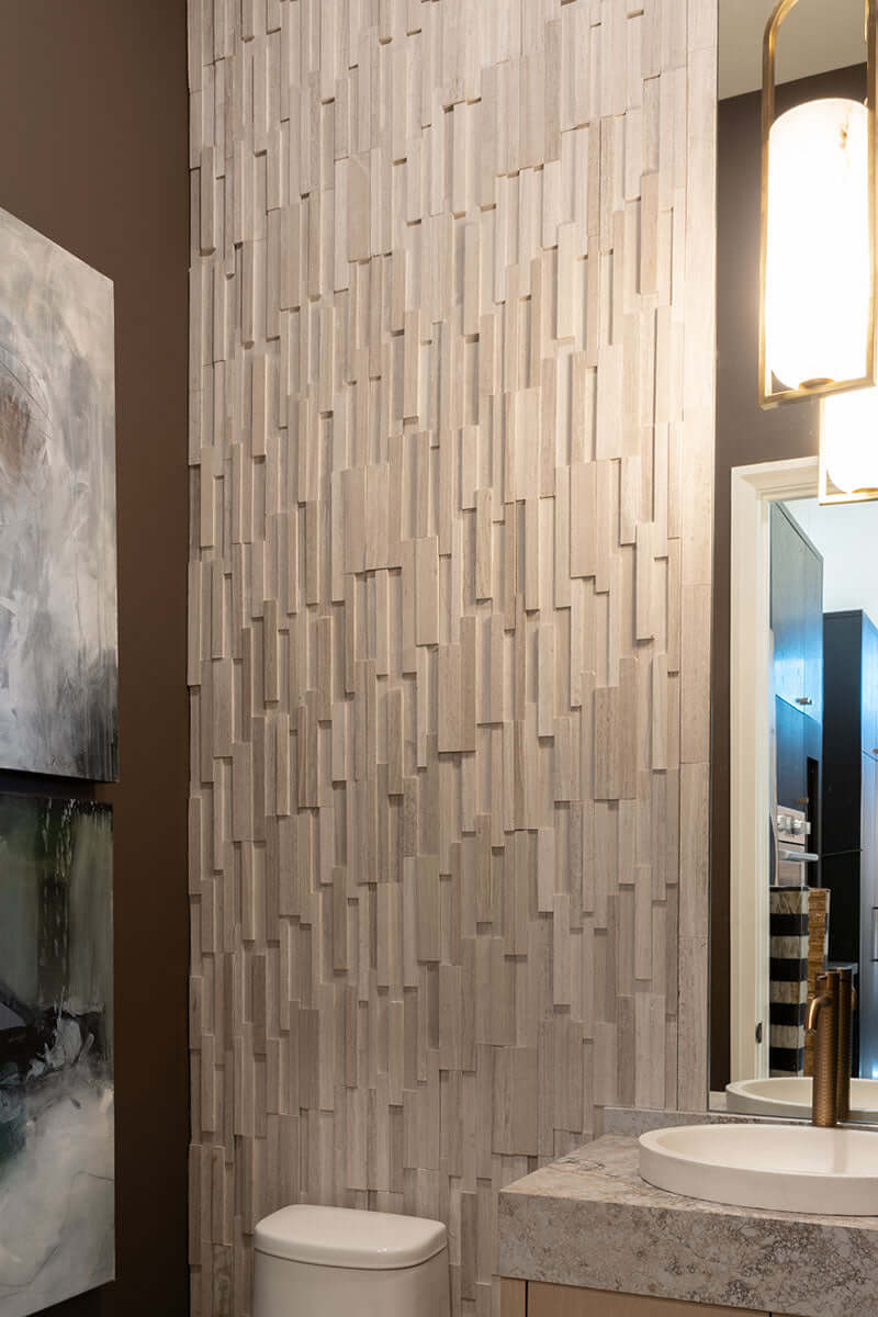 WHITE OAK 3D HONED 6x24 PANEL Wall Tile - Shop at Home Craft Studio - 11