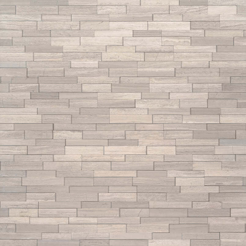 WHITE OAK 3D MINI PANEL Wall Tile - Shop at Home Craft Studio - 1