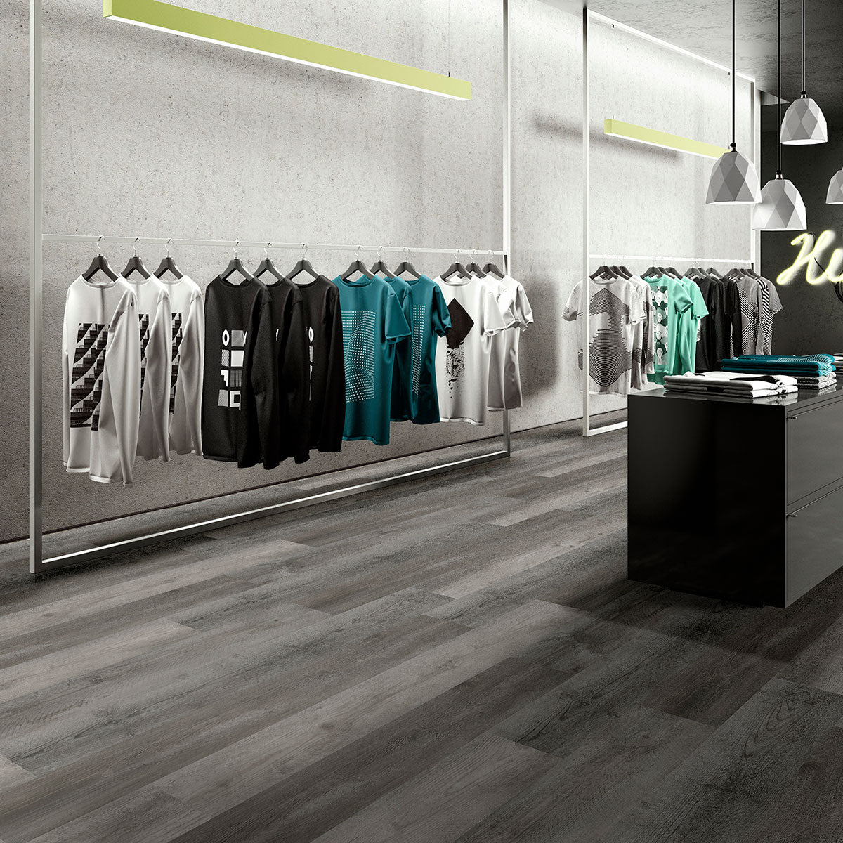 WILMONT WOODRIFT GRAY 7x48 Luxury Vinyl Planks - Shop at Home Craft Studio - 2