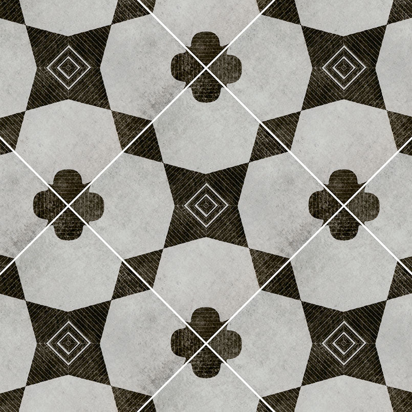 Zaria Sakura 8X8 Floor or Wall Tile - Shop at Home Craft Studio - 4
