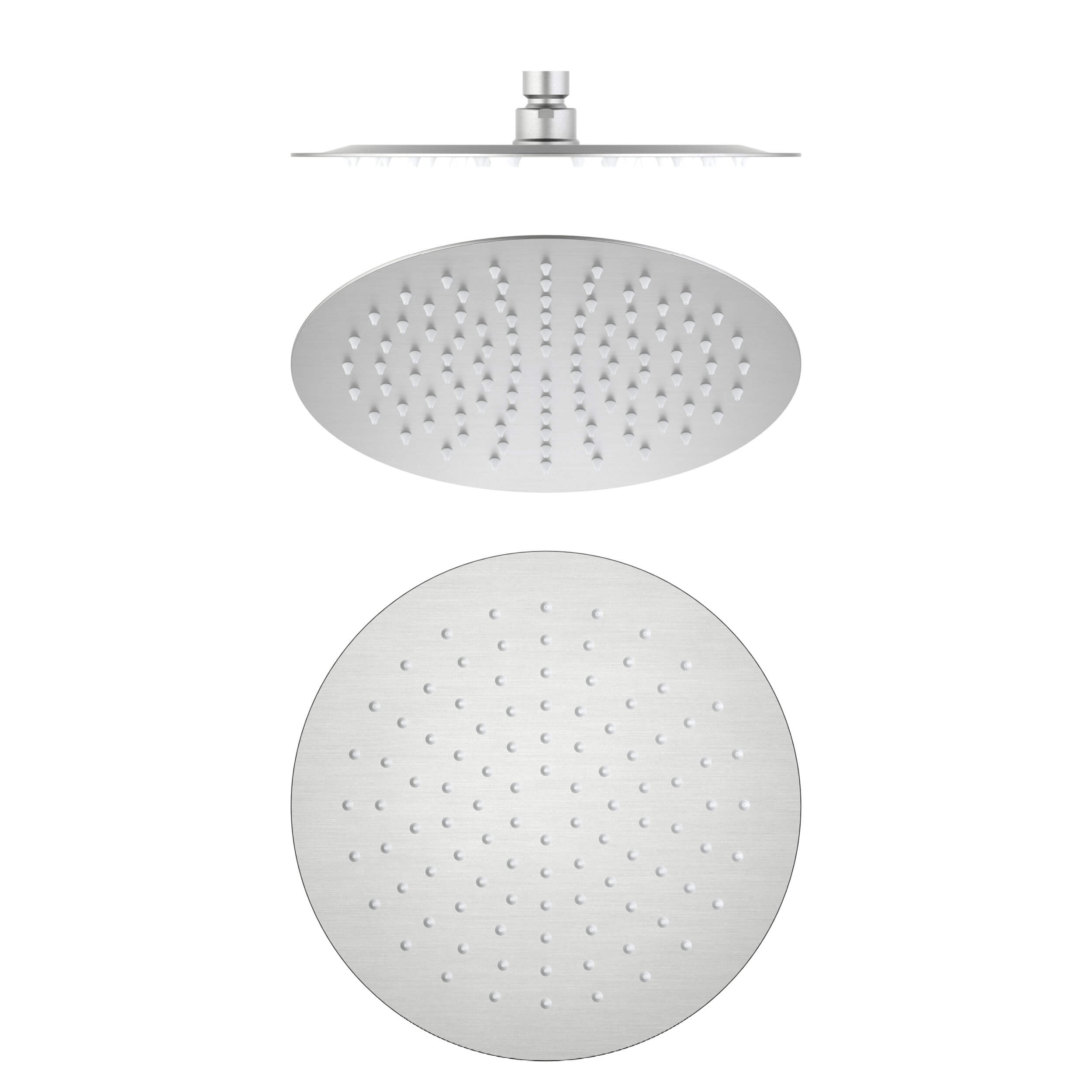 Halo 10" Metal Rain Shower Head 2mm Ultra Thin Profile - RS100