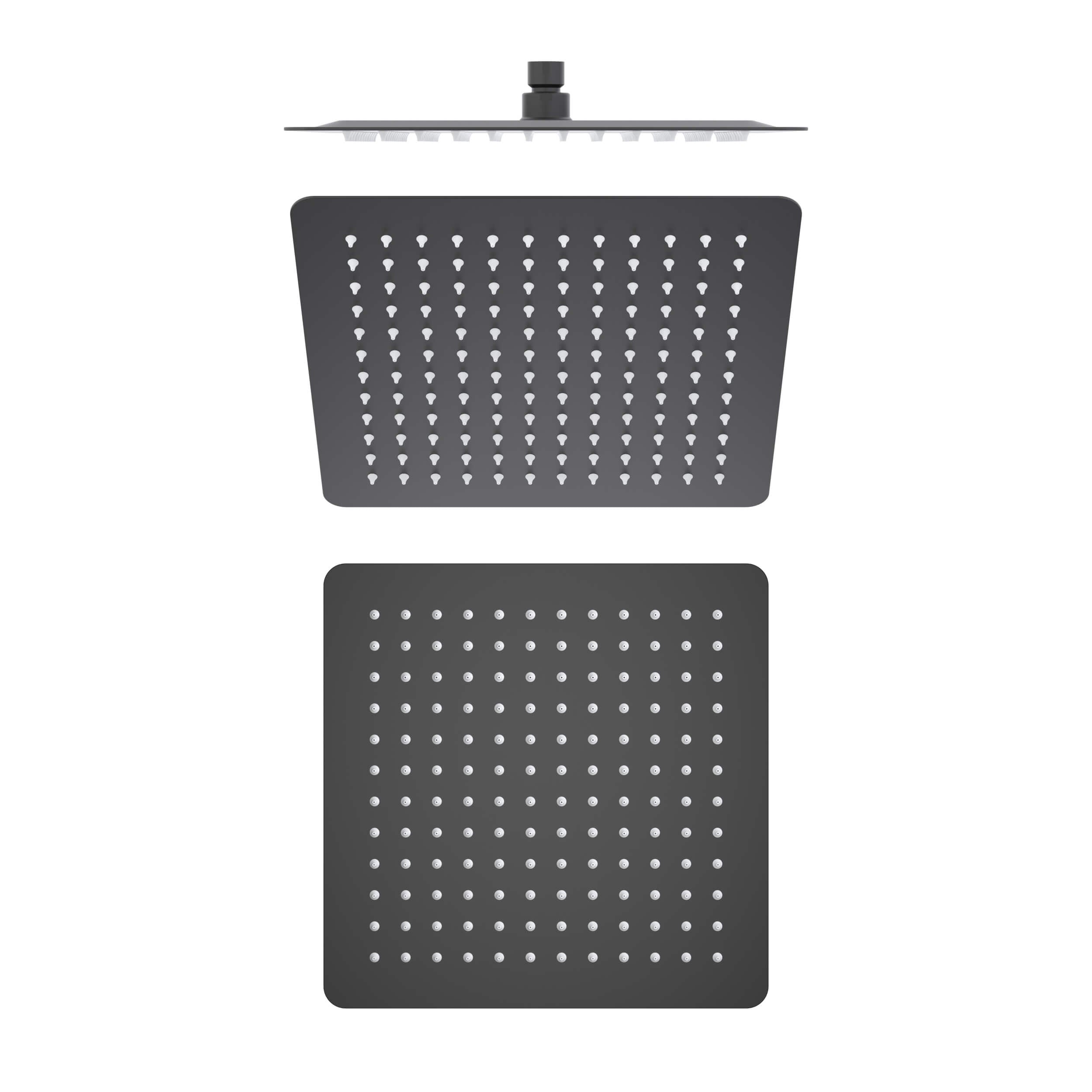 Quadra 12" Metal Rain Shower Head 2mm Ultra Thin Profile - RS103