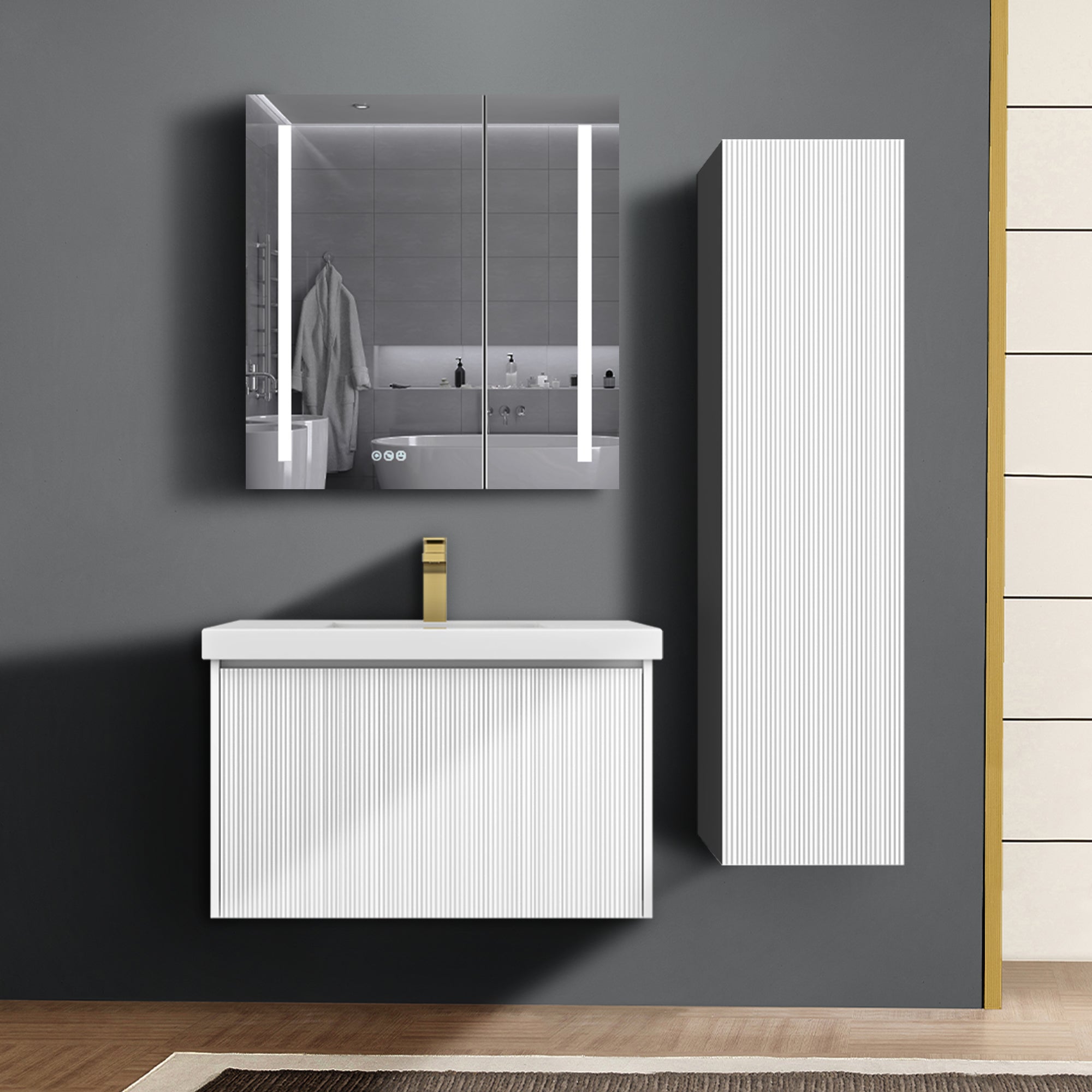 Positano 12″ Side Cabinet