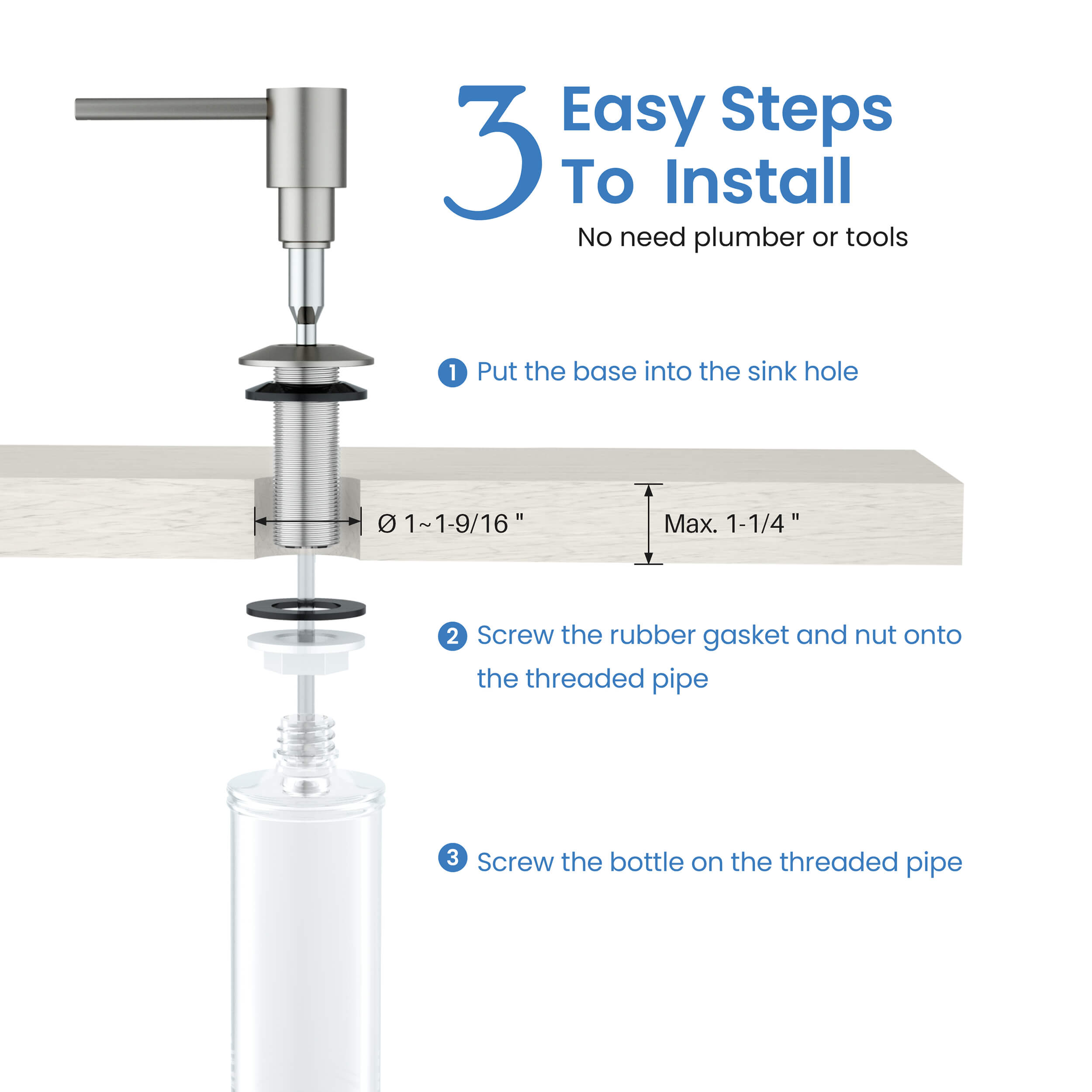 Kitchen Soap Dispenser - SD-1