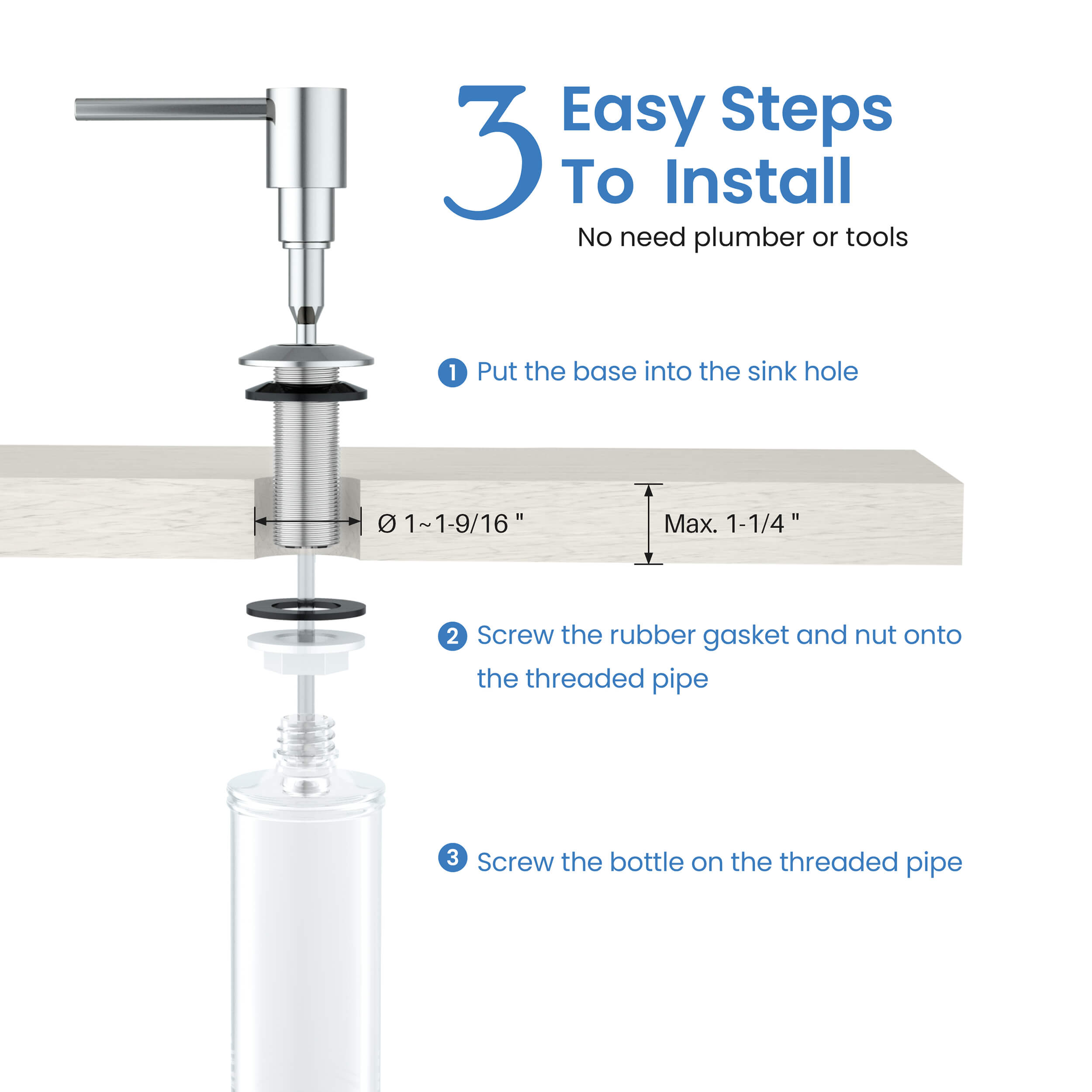 Kitchen Soap Dispenser - SD-1