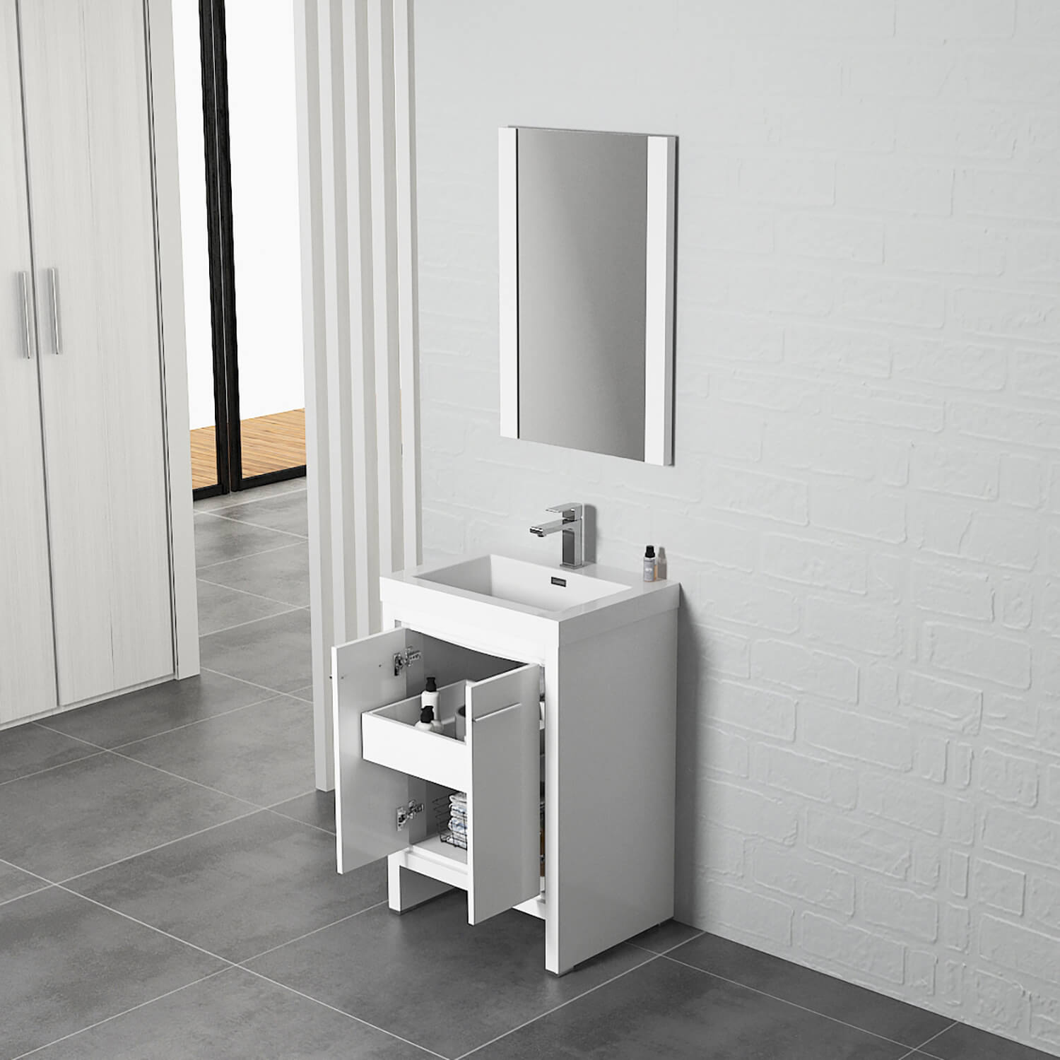 Milan 24 Inch Vanity