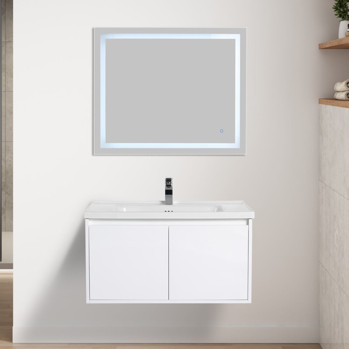 Bern 36″ Vanity With Ceramic Basin